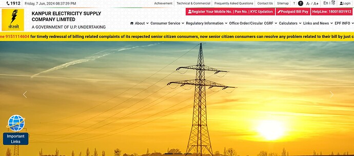KESCO Customer Support to lodge electricity complaint in Kanpur