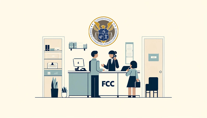 A consumer filing complaints against telecom operator at FCC helpdesk