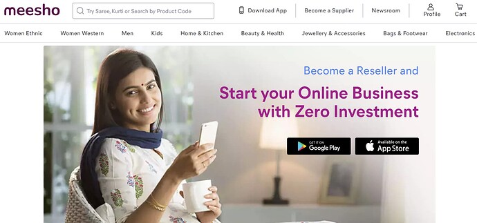 Register your e-commerce shopping complaints to Meesho Support