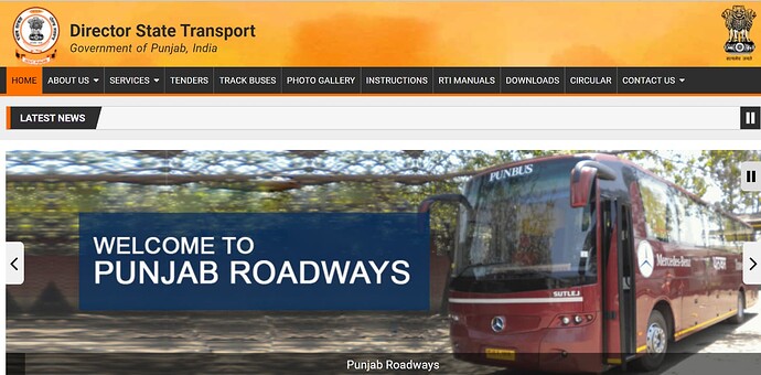 Register your bus complaints to Punjab Roadways