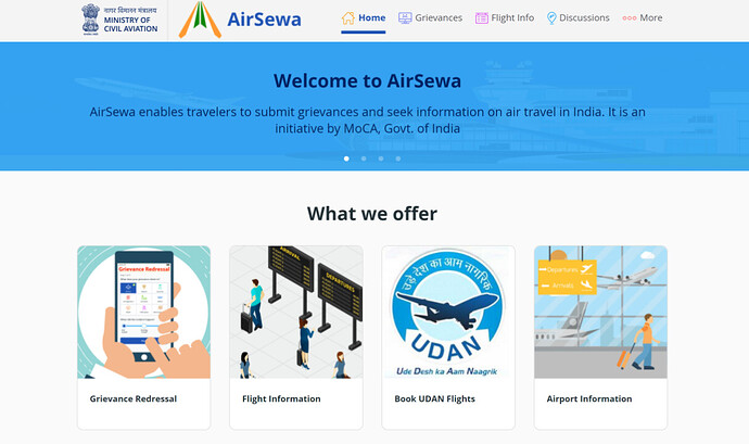Lodge your flights and airport complaints with AirSewa Nodal Officer