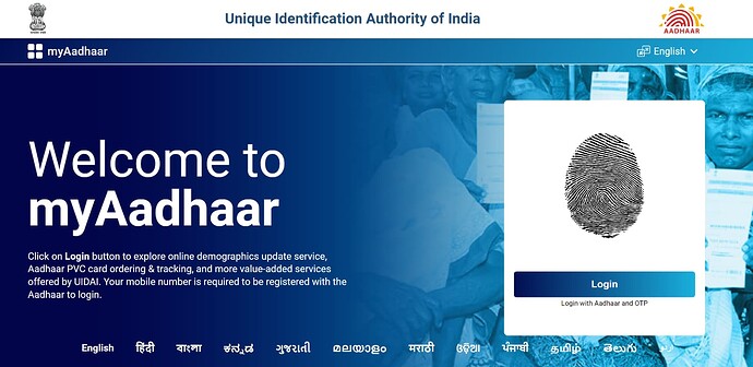 Register your Aadhaar complaints with UIDAI