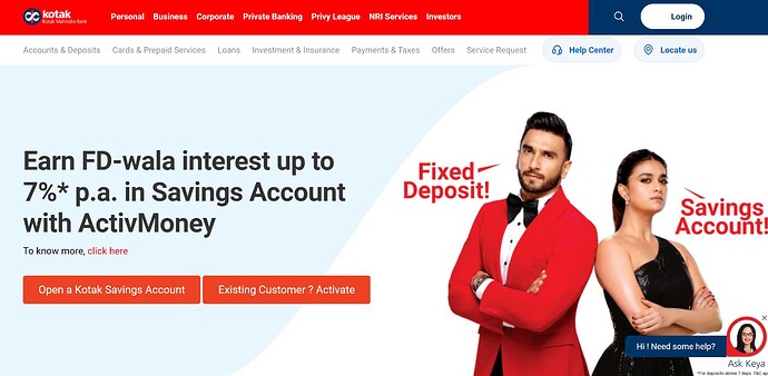 Kotak Mahindra Bank Customer Support