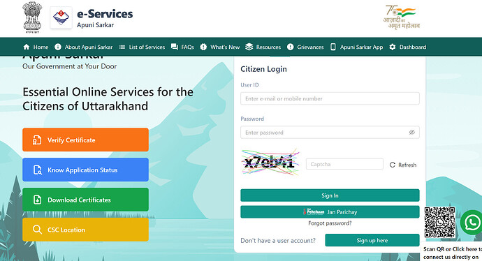 Register your civic complaints to urban local bodies through e-service UK