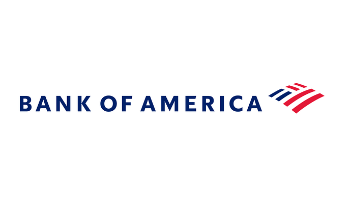 The logo for Bank of America