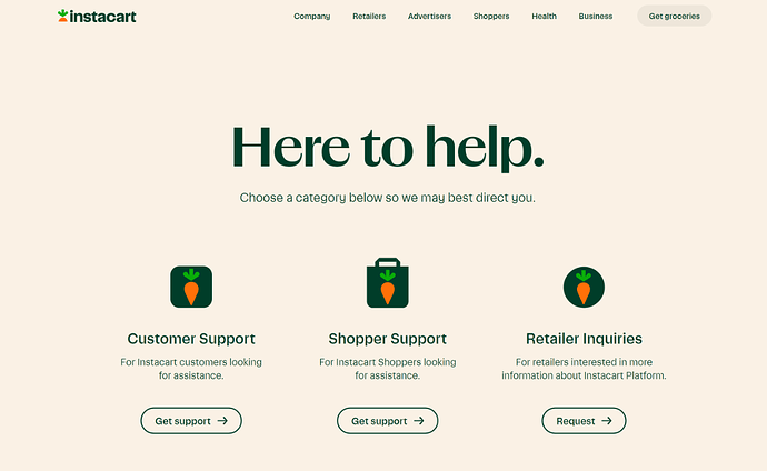 Instacart Customer Support