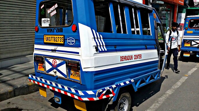 Dehradun Local Transport Rate List (Approx. 5 km Range)