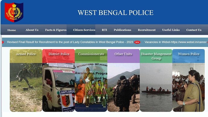 Register your police complaints or FIR to West Bengal Police